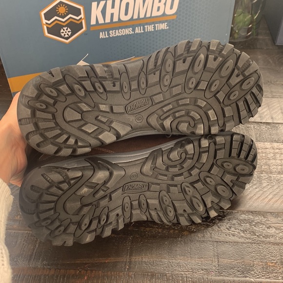 NWT Khombu Mens Lincoln Work boot Brown - Picture 5 of 5